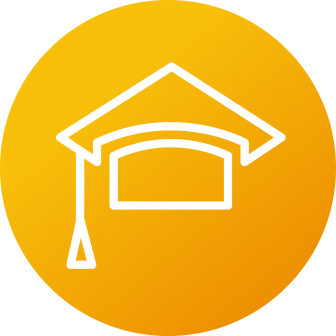 Icon of a graduaton cap
