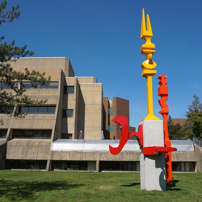 The Pickle Forks outside the PAS Building