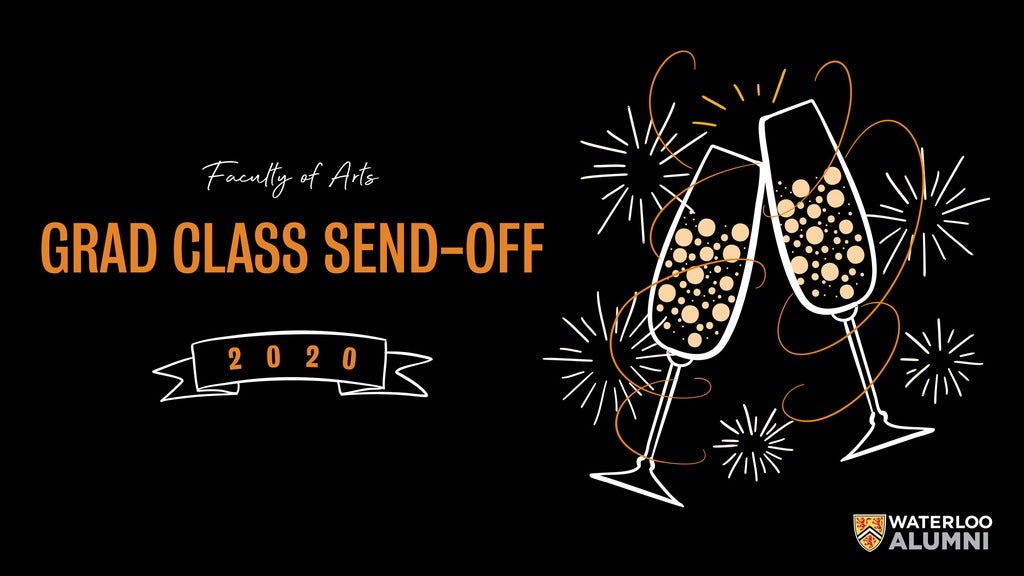 Arts Grad Send Off web banner graphic