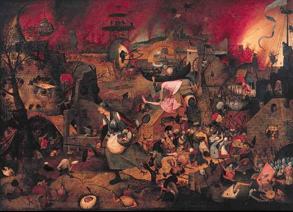 Pieter Bruegel the Elder's Mad Meg painting