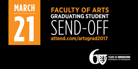 Arts 2017 Grad Send off Banner