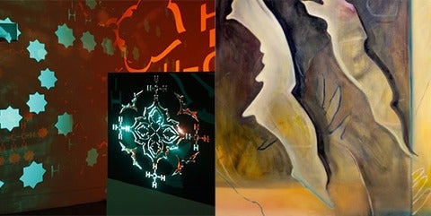 examples of artwork from the show