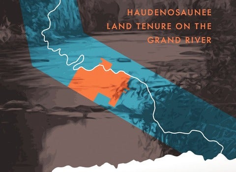 book cover detail showing map