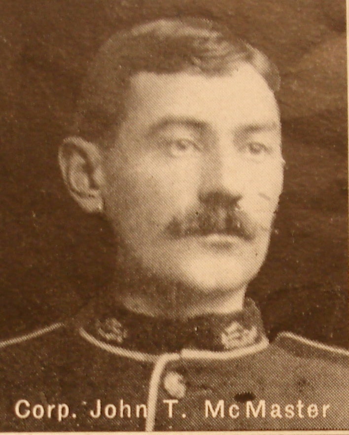 Corp. John T McMaster portrait