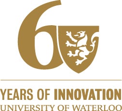 Waterloo's 60th anniversary logo