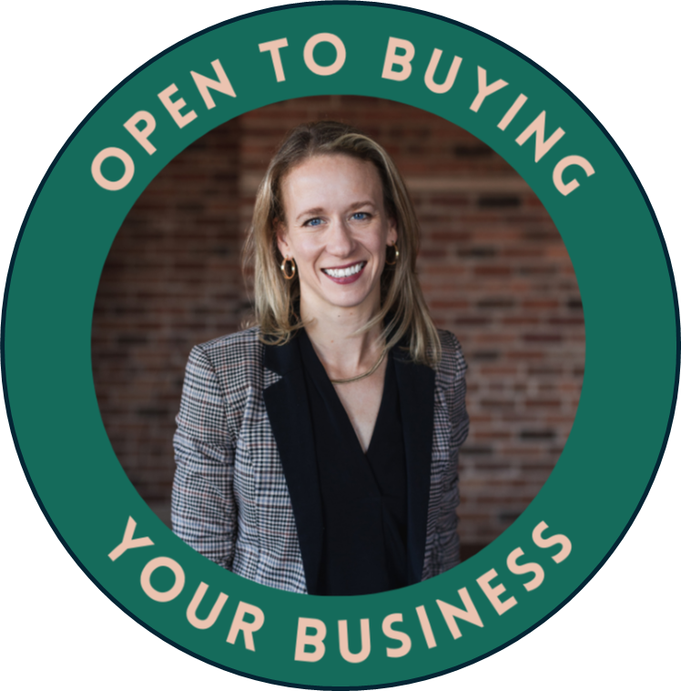 Jessica Kuepfer, "open to buying your business"