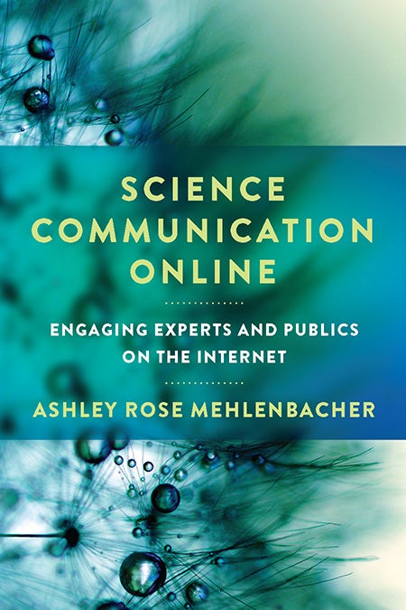 Book cover for "Science Communication Online"