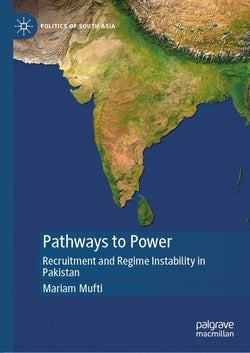 Book cover featuing a satelitte photo of Pakistan