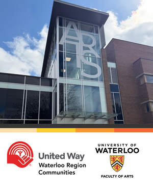 arts building with united way and arts logo