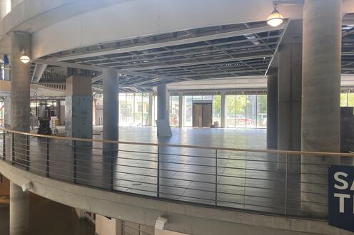 Interior view of new SLC/PAC expansion dining area
