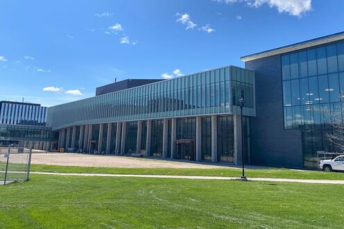 exterior photo of the new SLC-PAC expansion