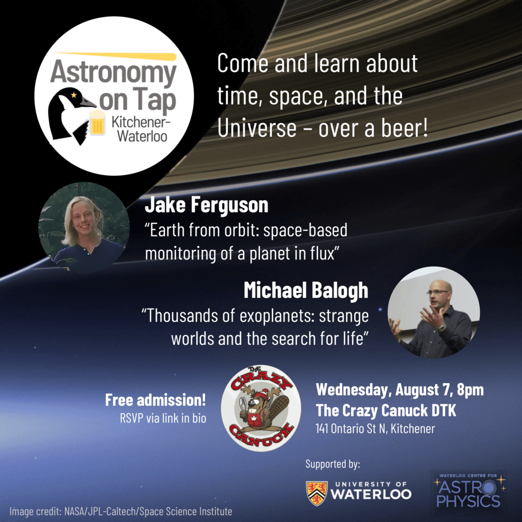 Astronomy on Tap August poster