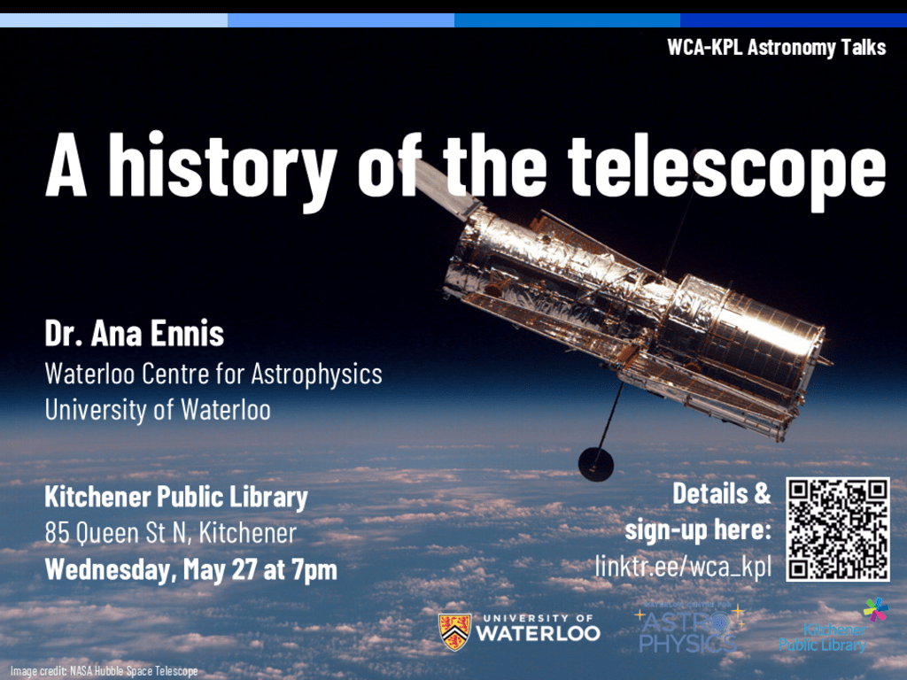 WCA-KPL Public talk, 27 May 2026