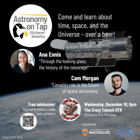 Poster advertising AoTKW event on December 10 2025