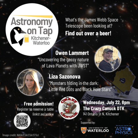 Poster advertising AoTKW event on July 22 2026