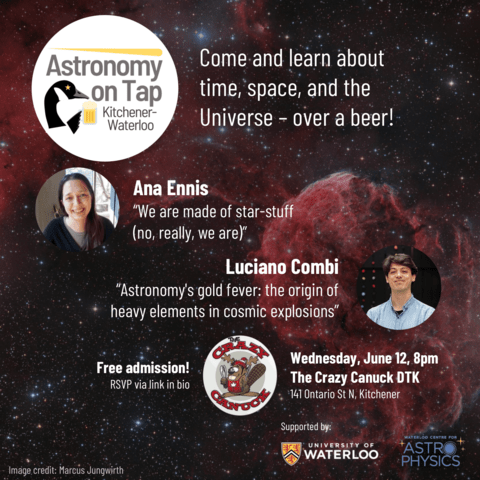 Astronomy on Tap June poster