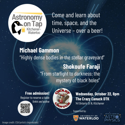 Poster advertising AoTKW event on October 22 2025