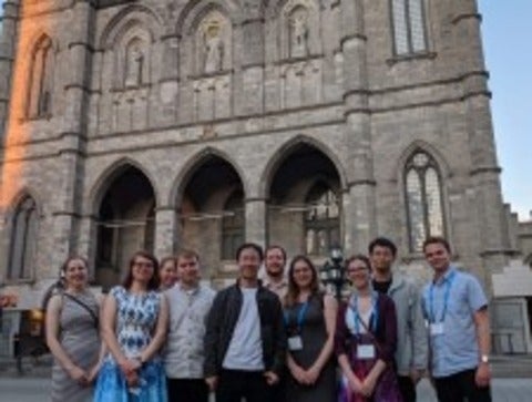 U Waterloo Students at Canadian Astronomical Society in Montreal