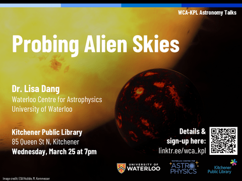 WCA-KPL public talk poster for March 2026