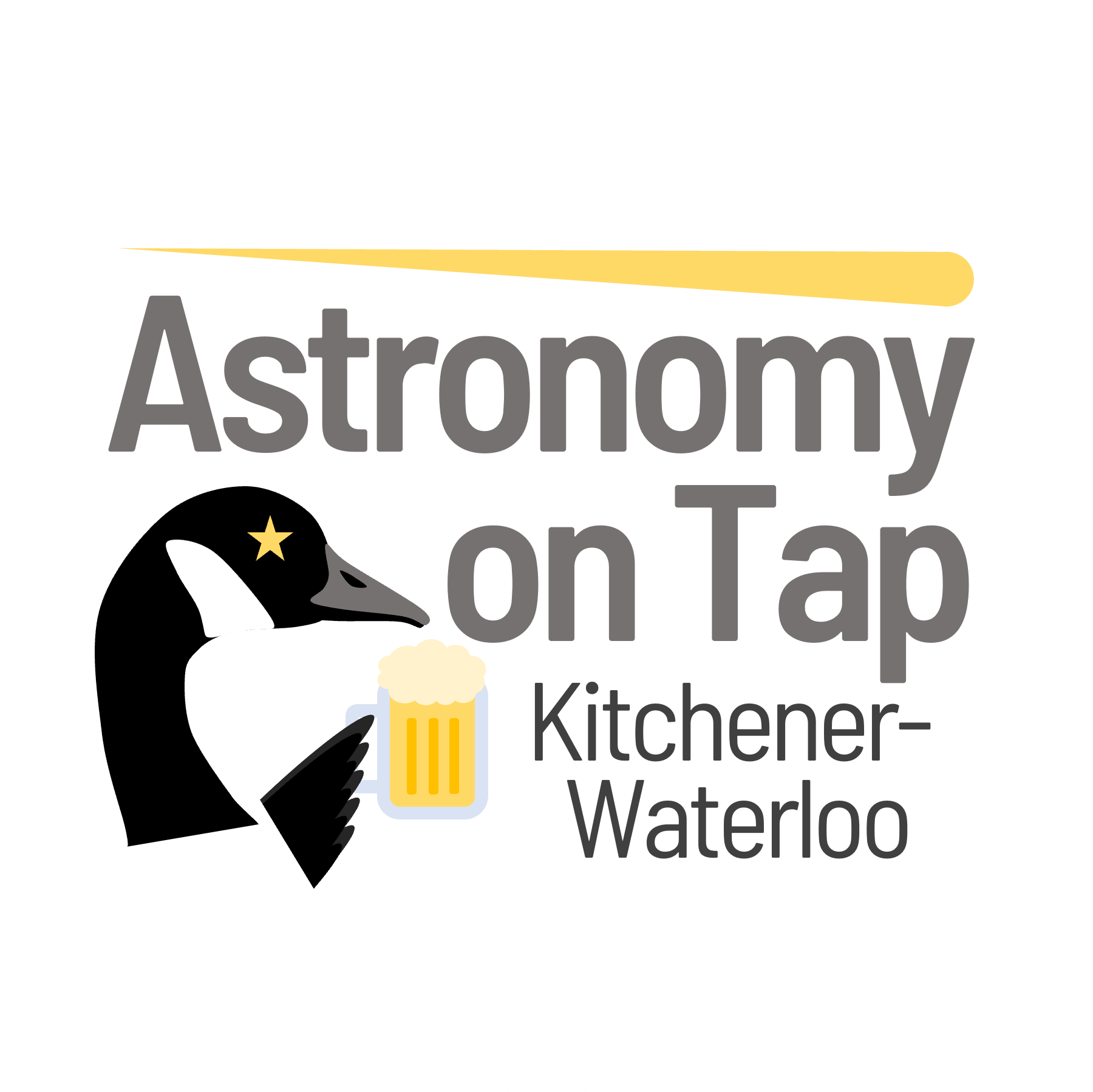 Astronomy on Tap Kitchener logo