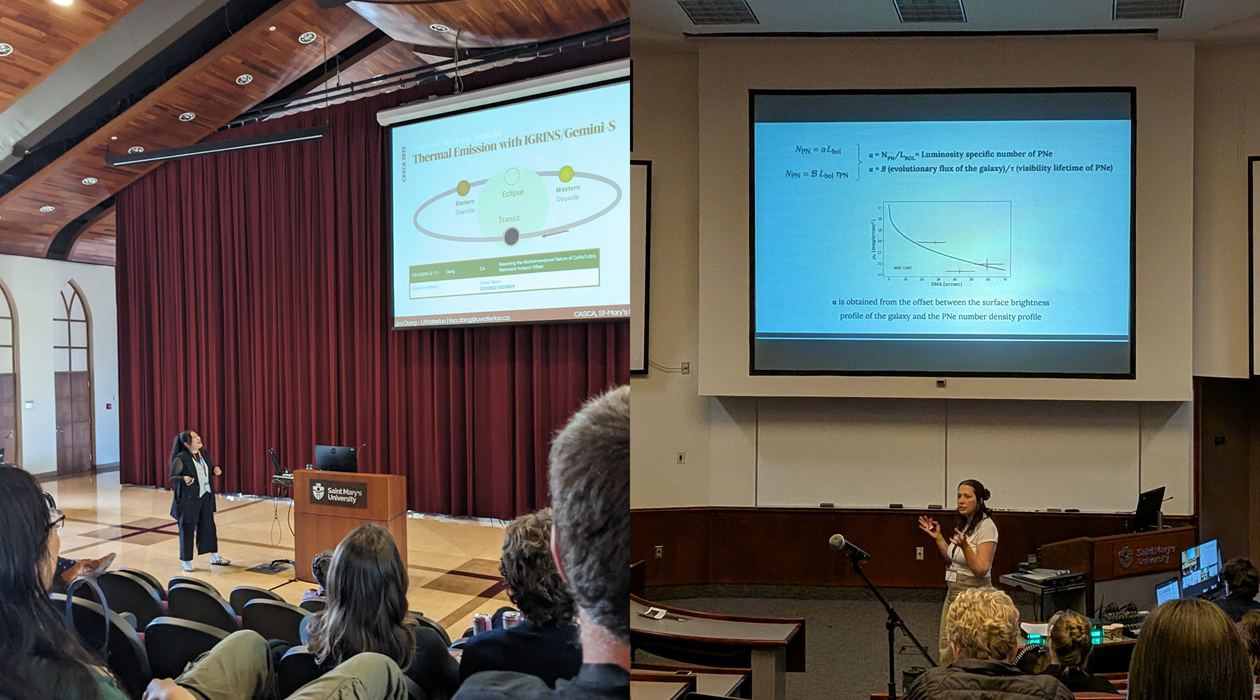 Lisa Dang and Ana Ennis talk about their research