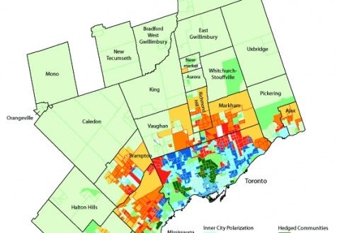 Liam McGuire's "Ten Cities of Toronto" map analysis.