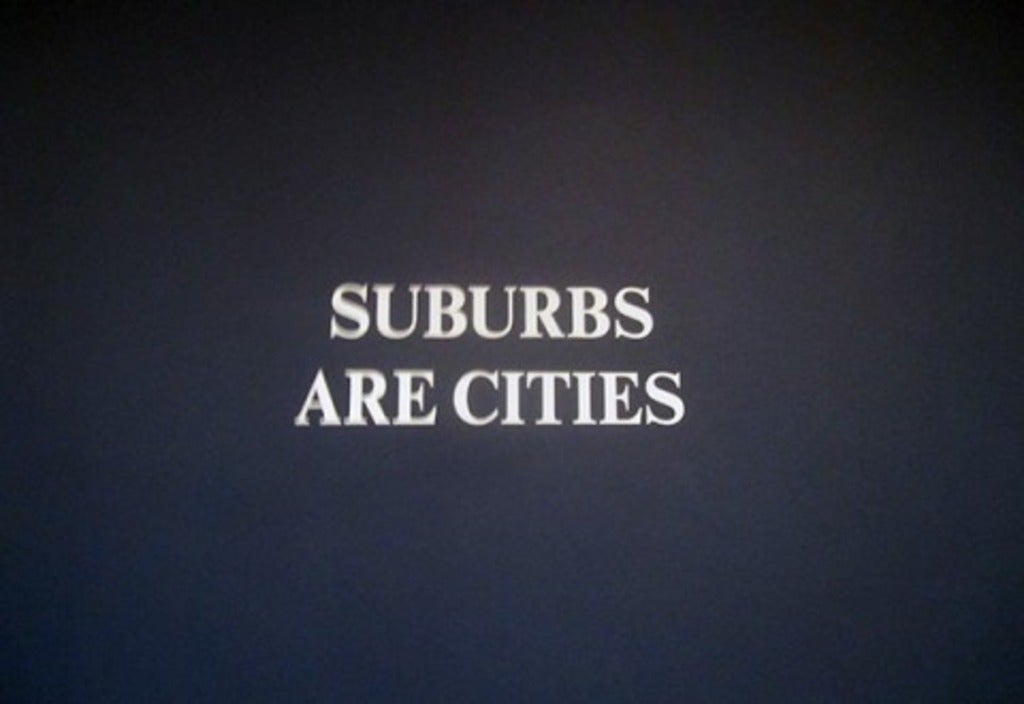 Suburbs are Cities