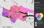 Saguenay's domesticity map.