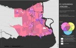 St. Catharines and Niagara's domesticity map.