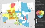 Calgary's social status map.