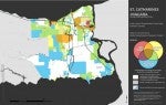 St. Catharines and Niagara's social status map.