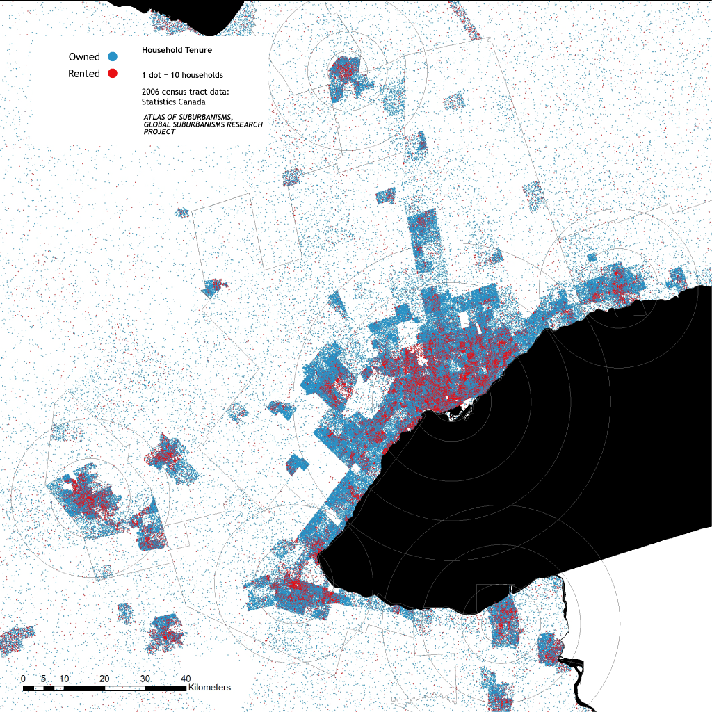 Greater Toronto Area: Household tenure