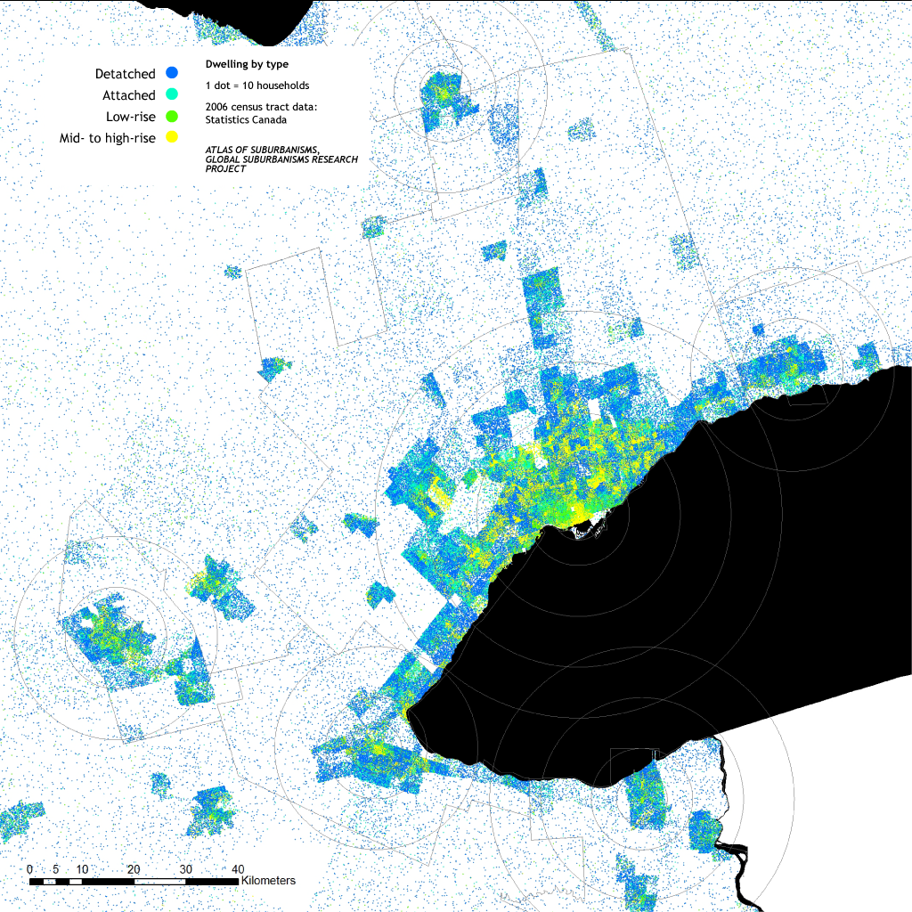 Greater Toronto Area: Dwelling by type