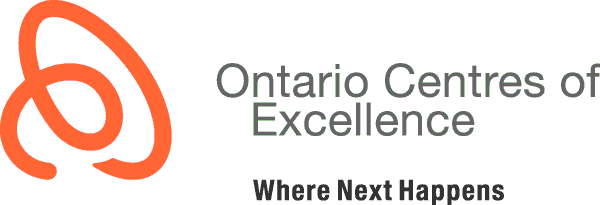 Ontario Centres of Excellence logo: Where next happens