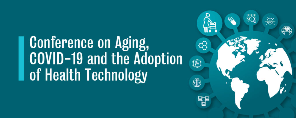 University of Waterloo Virtual Conference on Aging, COVID-19 and the Adoption of Health Technology header