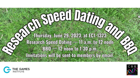Research Speed Dating and BBQ Banner