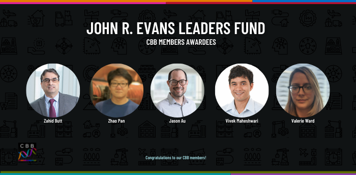 John R. Evans Leaders Fund CBB Member Awardees