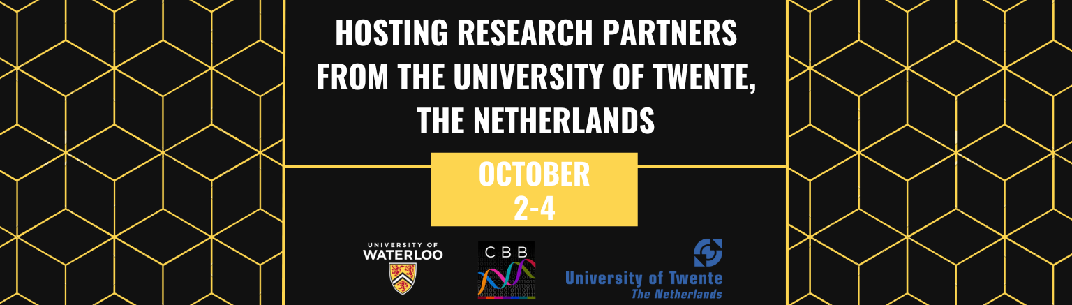 Hosting Research Partners From The University of Twente, The Netherlands Banner