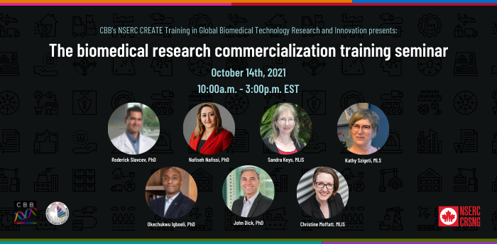 CREATE Training in Global Biomedical Technology Research and Innovation: biomedical commercialization training seminar