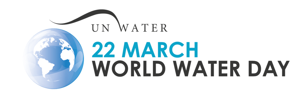 March 22 World Water Day with image of a globe.