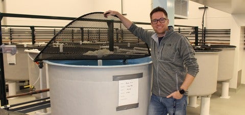 Paul Craig at Water Facility
