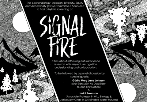 signal fire event poster