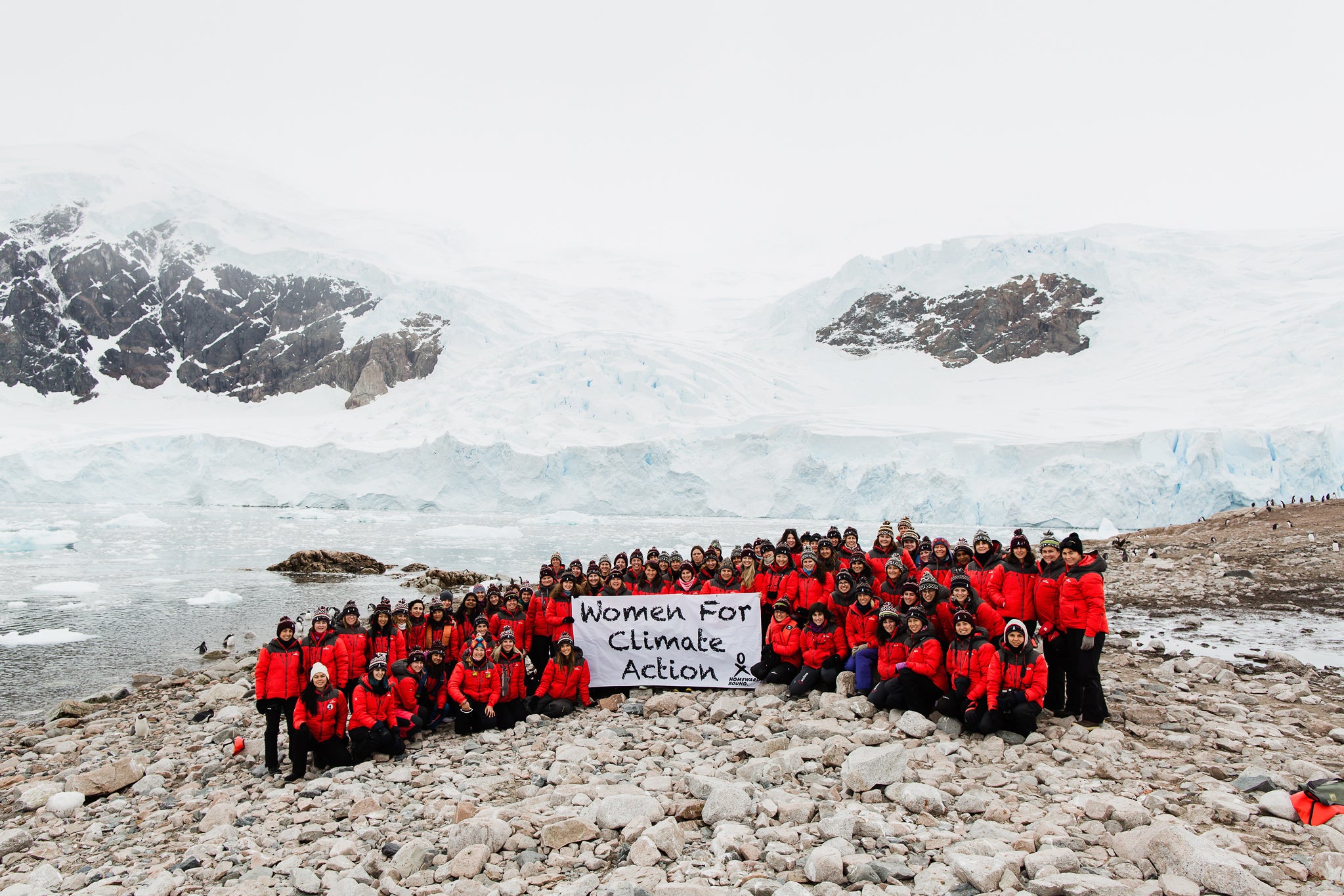 Homeward Bound cohort 2 in Antarctica