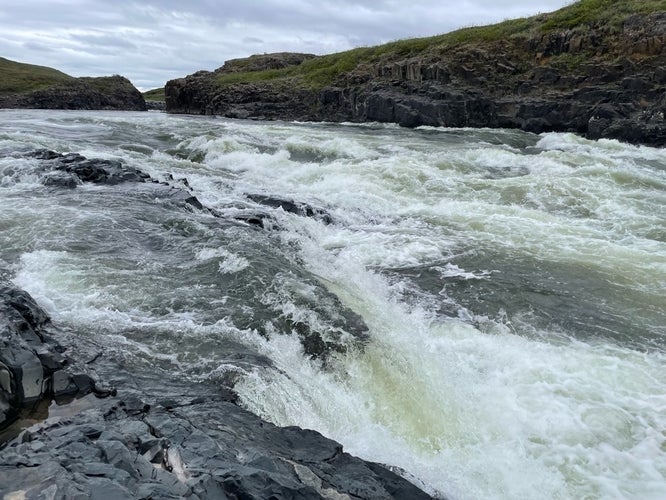 Coppermine River at Bloody Falls in Nunavut
