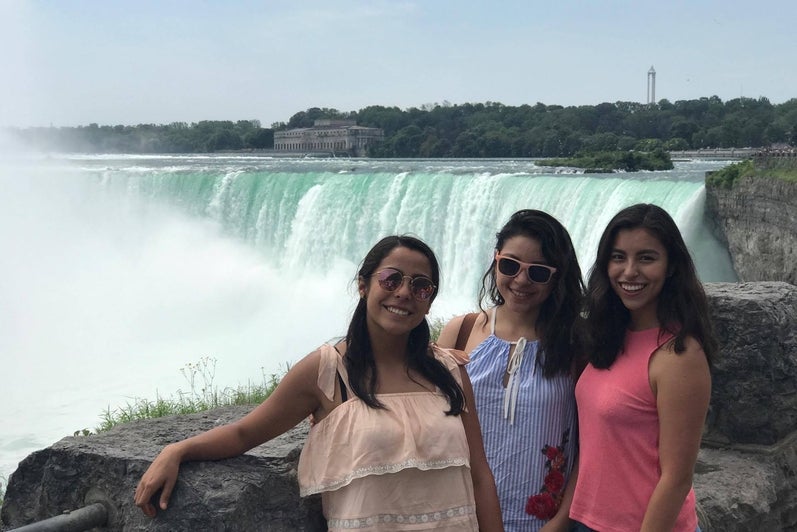 BASE students at Niagara Falls