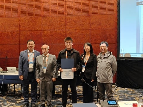 Xinyu won the 4MT competition in Globecom 2024