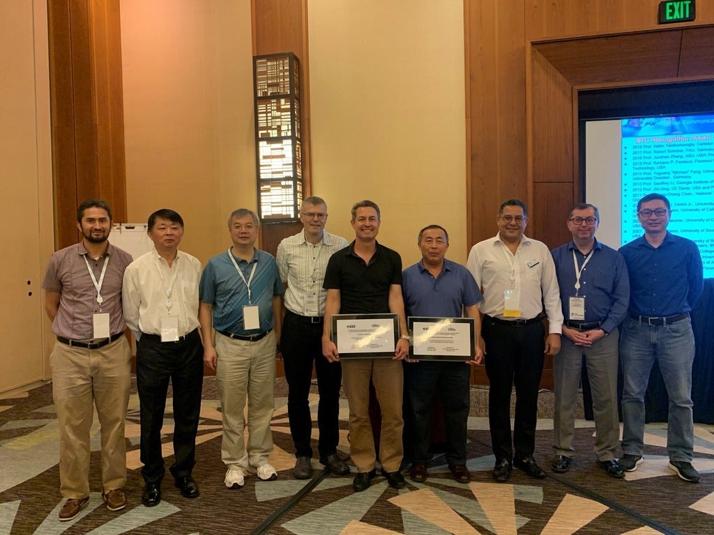 Prof. Shen has received the 2019 Wireless Communications Technical Committee (WTC) Recognition Award