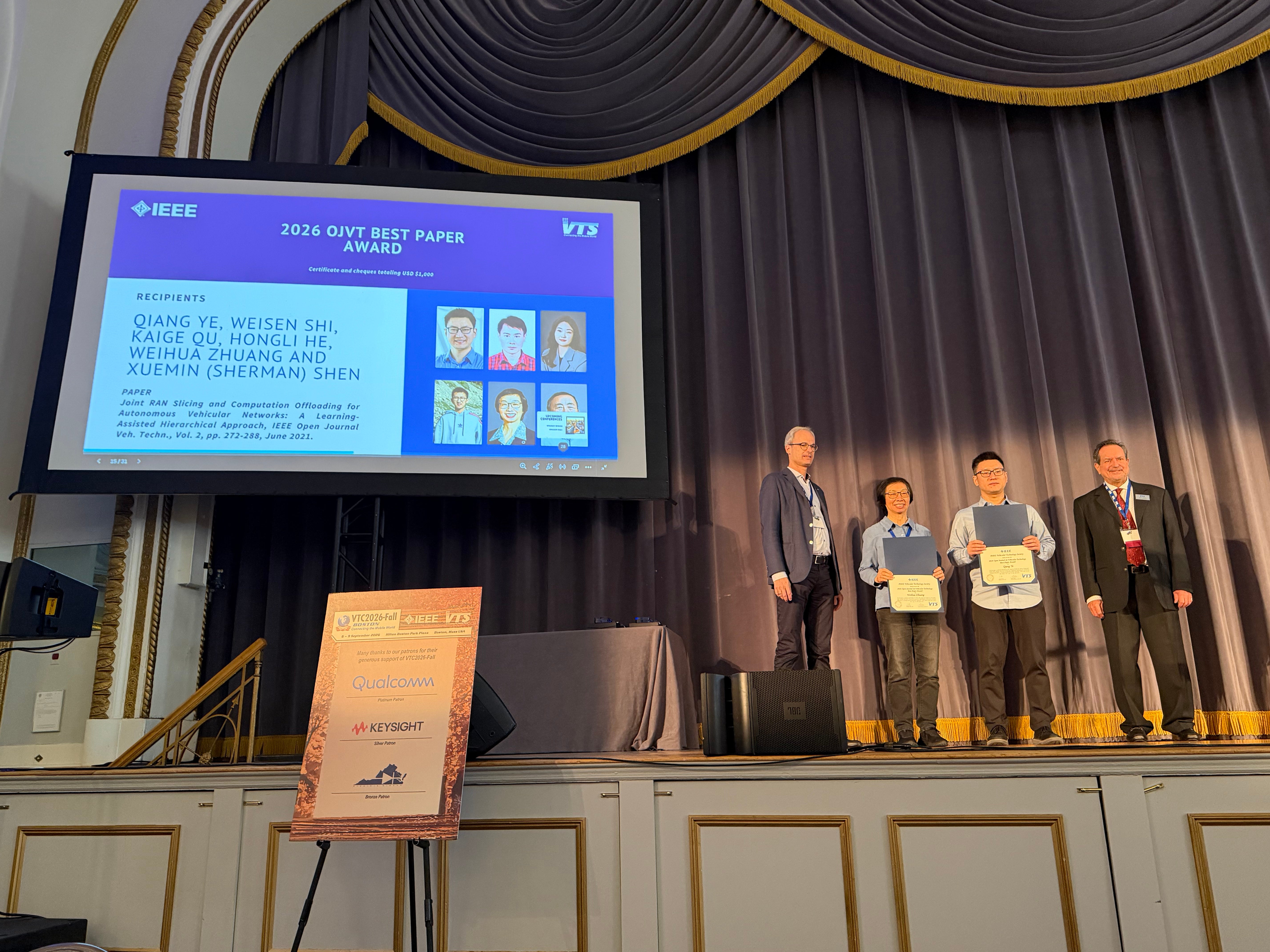 2026 IEEE OJVT Best Paper