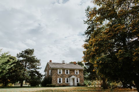 Image of Brubacher house from distance