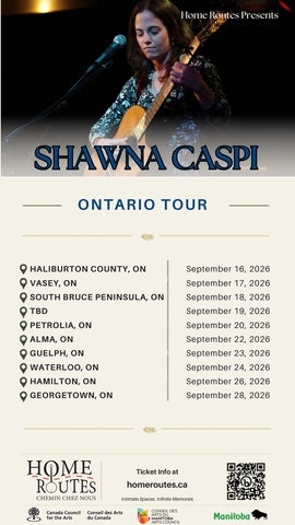 Shawna Caspi tour poster